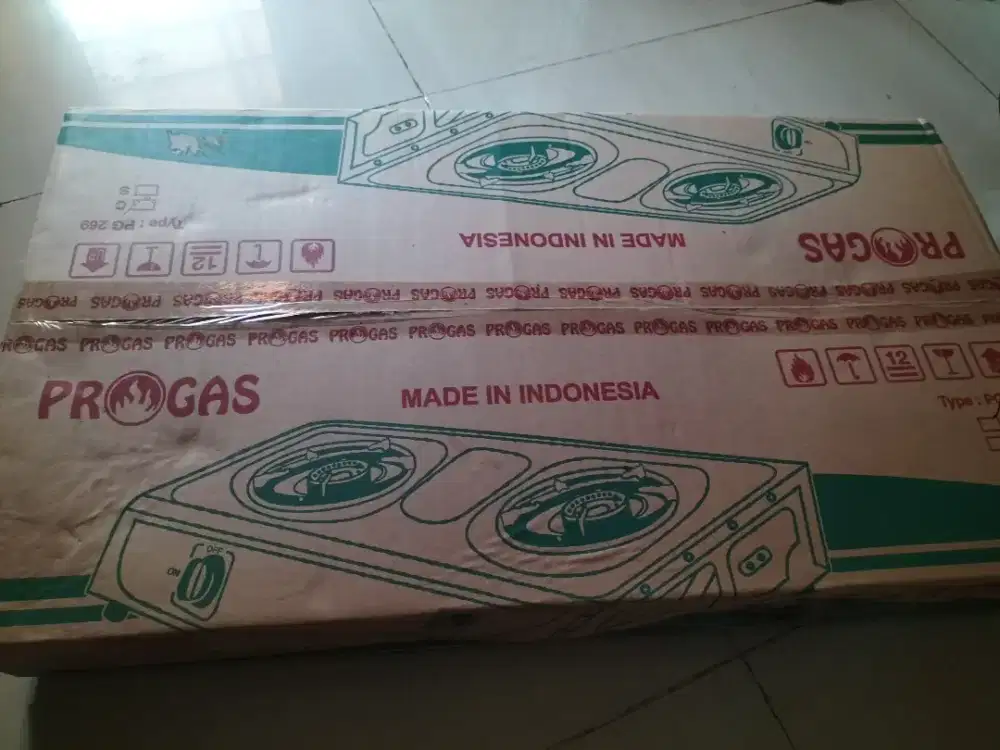 Dijual kompor 2 tungku masih segel