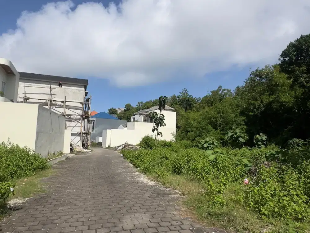 Dijual Tanah Premium 100m2 lokasi untuk villa di ungasan