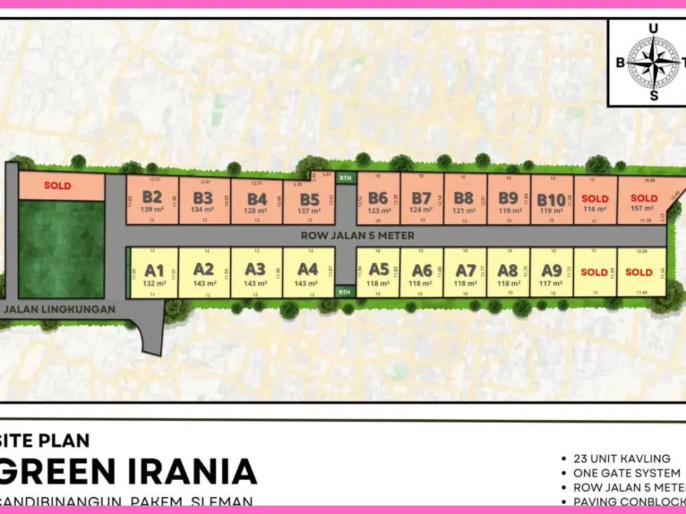 Dekat Terminal Pakem, Tanah 1 Jutaan Jalan Kaliurang