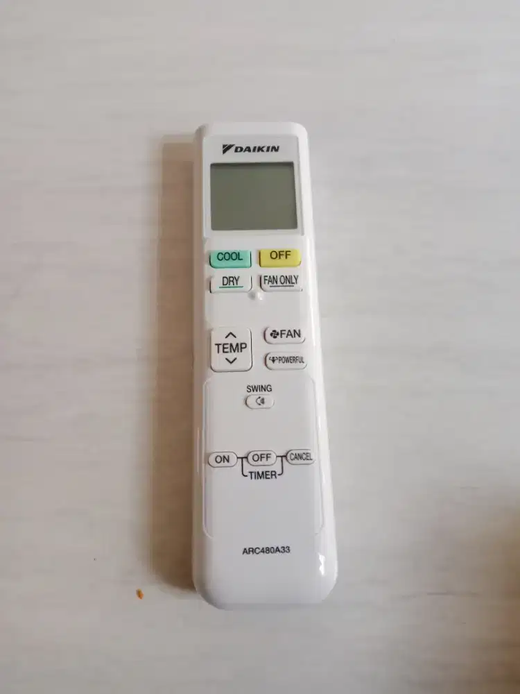 Remote AC daikin econo original