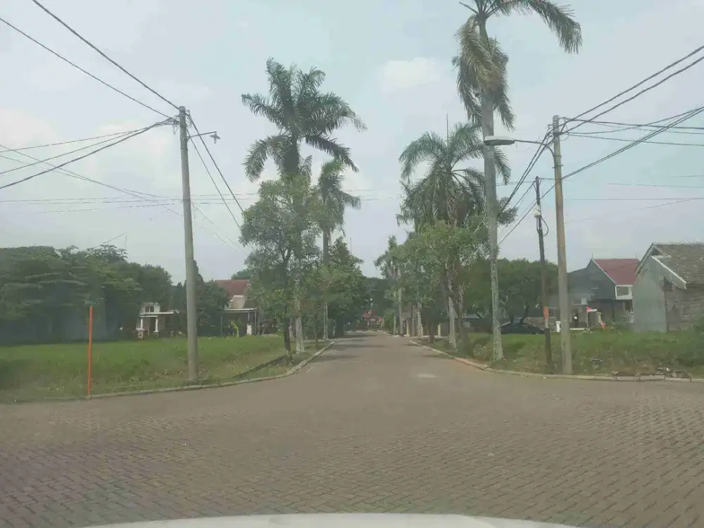 kavling Hook 2 sisi posisi boulevard dalam cluster citra indah