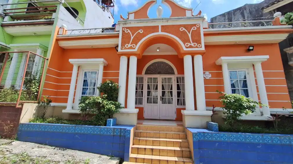 Villa Green Apple 2KT-siap pakai- fully furnished-water heater-mulus