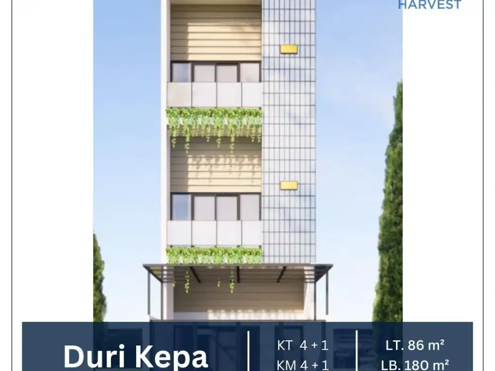 DIJUAL MURAH 3 UNIT BRAND NEW HOUSE DURI KEPA JAKARTA BARAT