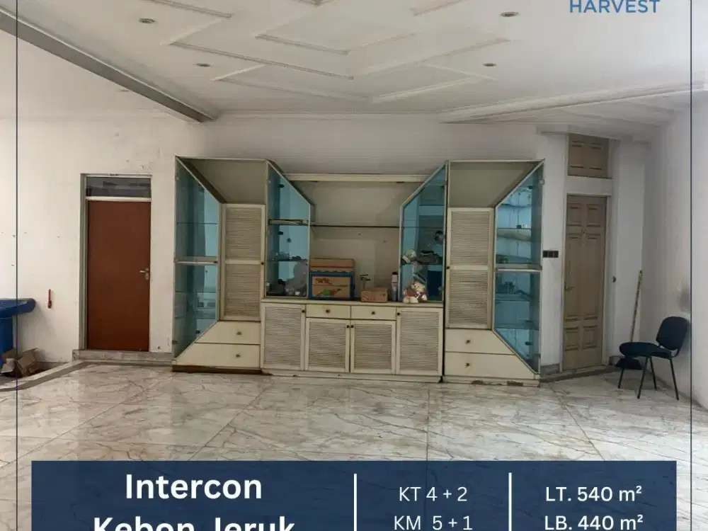 DIJUAL/DISEWA RUMAH DALAM KOMPLEK JARANG ADA INTERCON KEBON JERUK