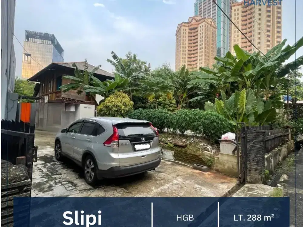 DIJUAL SANGAT MURAH TANAH BONUS BANGUNAN LOKASI STRATEGIS SLIPI
