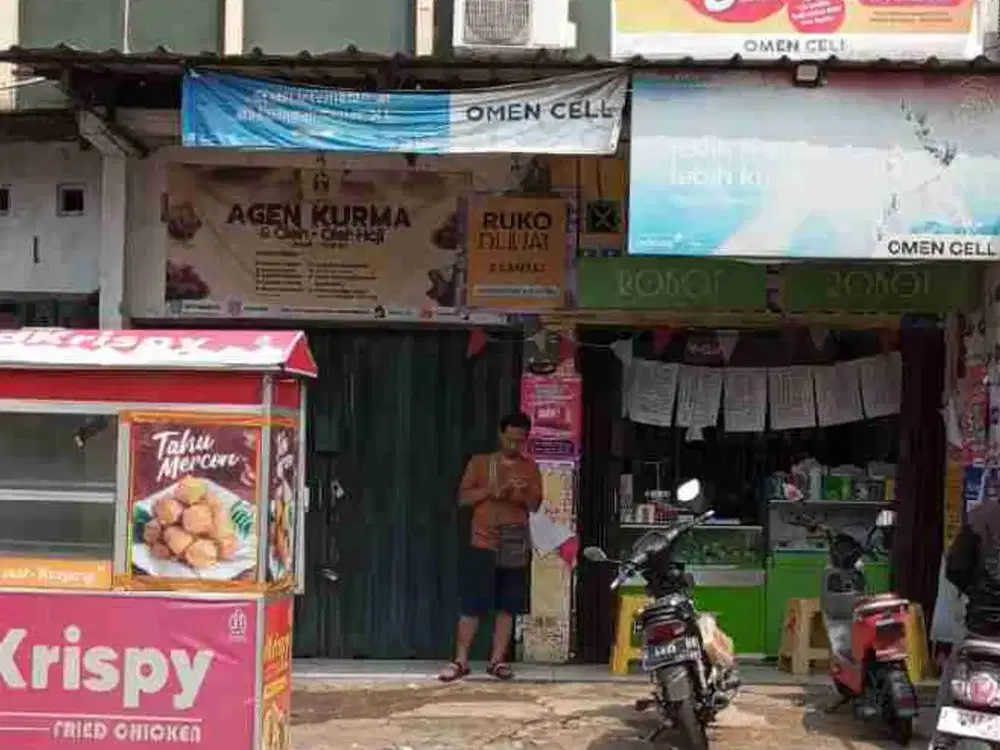 Dijual Ruko 2 lantai di Jalan raya Kapitan, Gas Alam, Depok