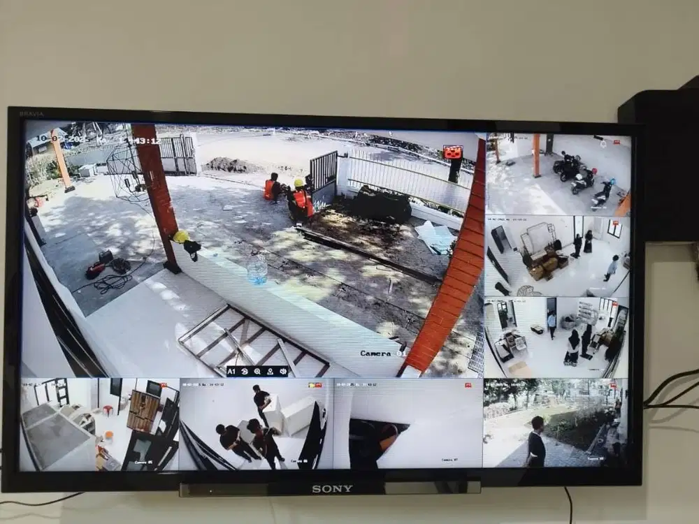 Cctv paket, bergaransi harga sudah termasuk pemasangan.