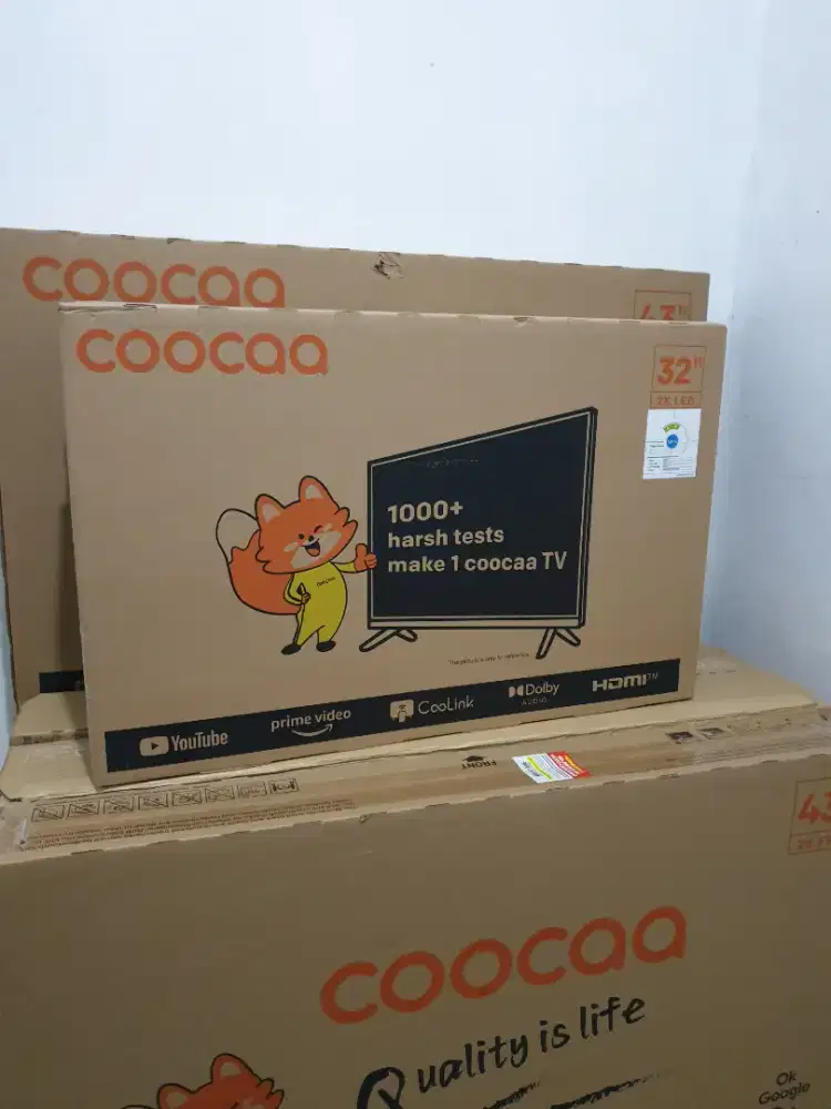 COOCAA SmartTV Digital 32 inch. 100% Gres, bisa Cod + Setting