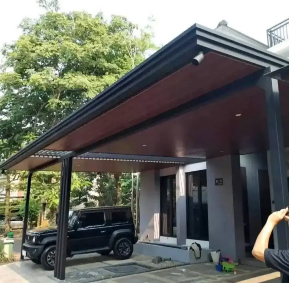 Kanopi atap alderon pelapon PVC