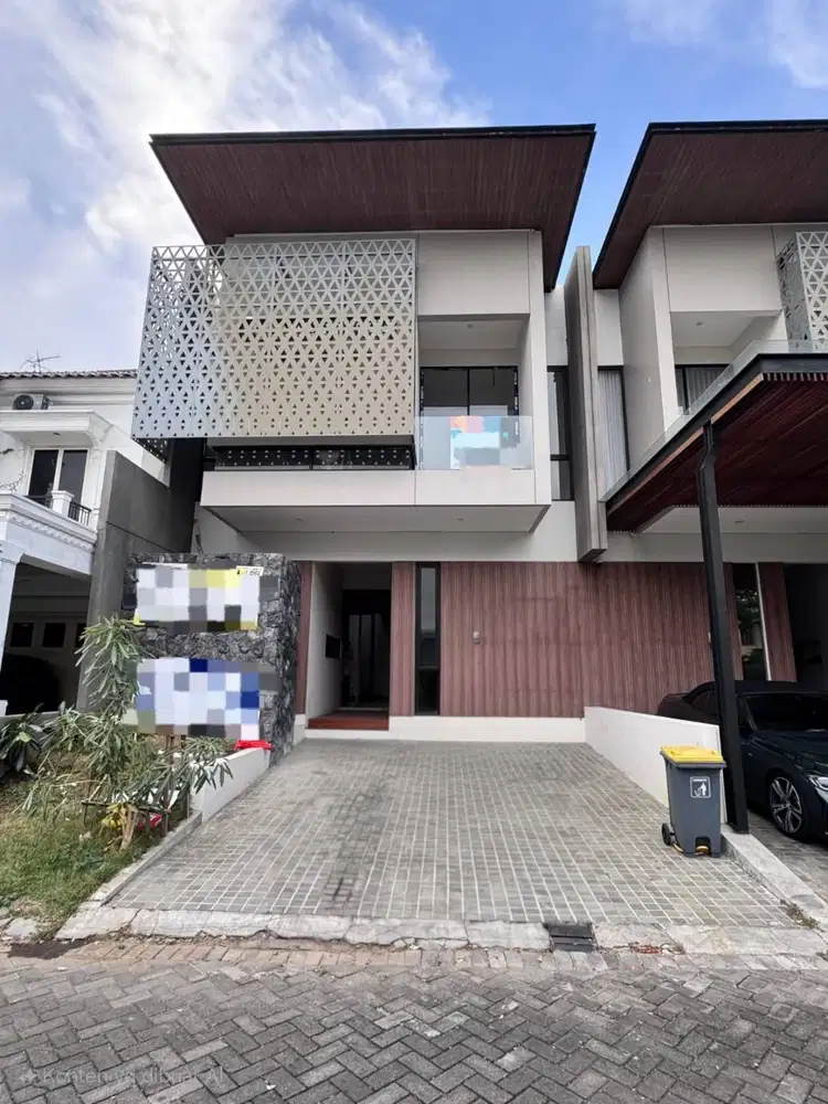 Dijual Rumah Modern Wisata Bukit Mas Cluster Alexandria Surabaya Barat