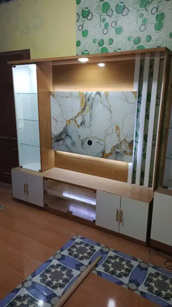 Partisi minimalis murah / bufet tv minimalis