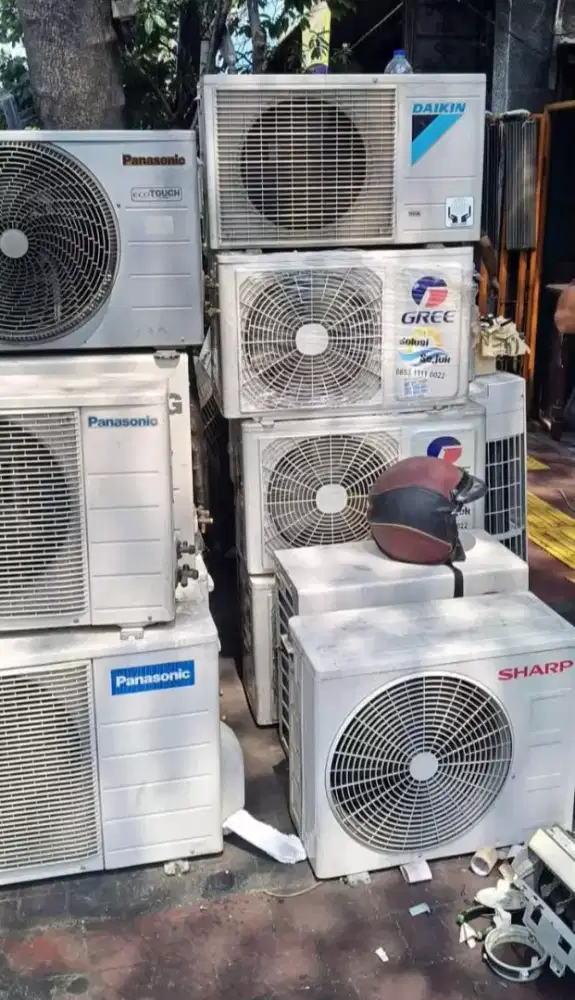 Terima jual AC bekas/rusak AC Tidak digunakan segala jenis merk