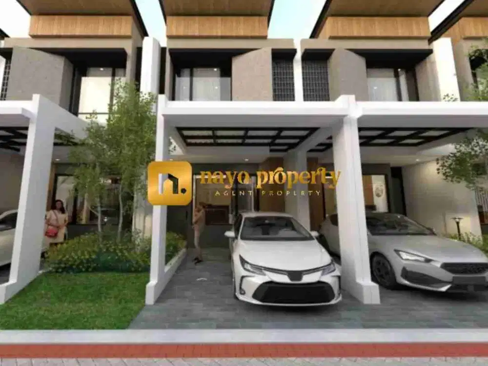 Rumah Baru Murah Dalam.Cluster Strategis Dekat Pintu Tol Sawangan Depok