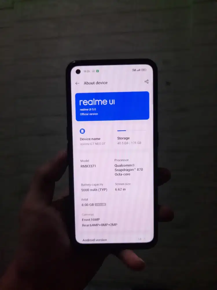 Realme GT NEO 3T 8/128