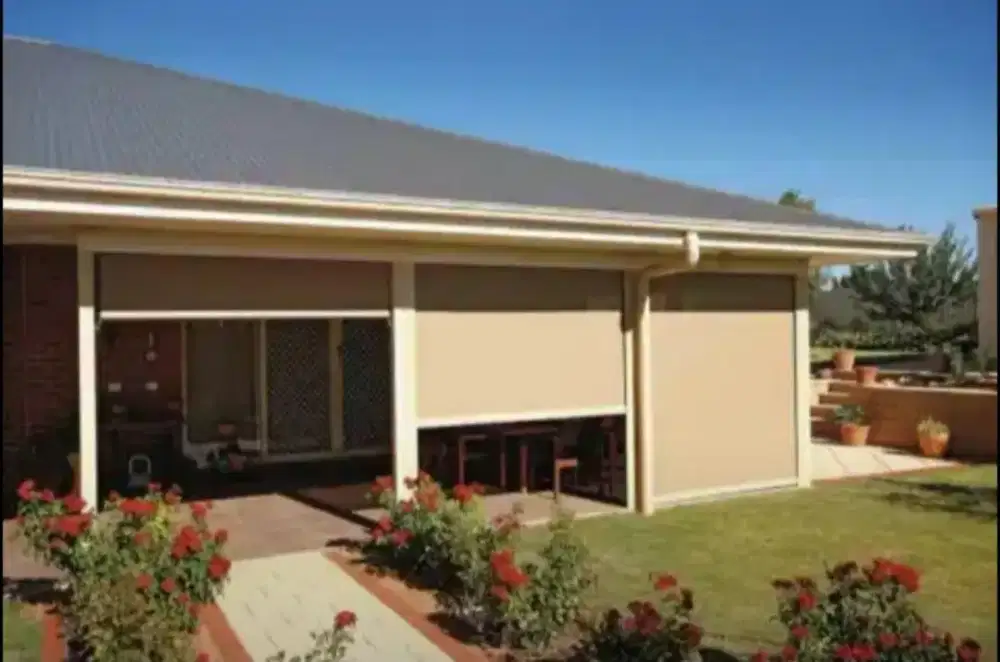 Roller blind autdoor