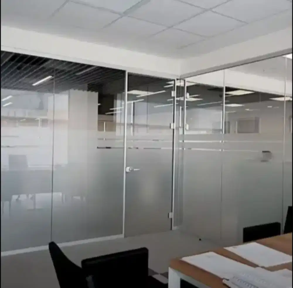 Sanblas sticker kaca