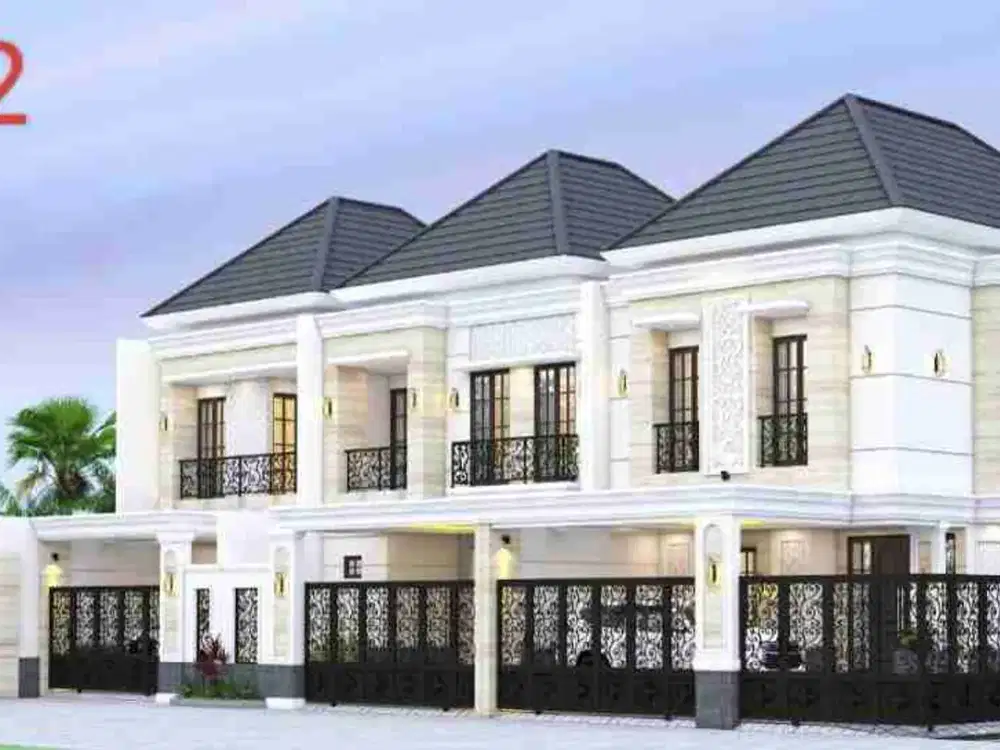 rumah mewah di galaxy bumi permai. araya 2