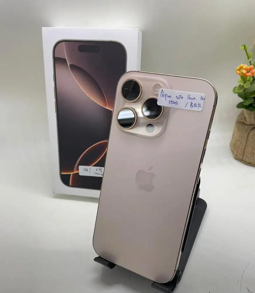 iPhone 16 PRO 256GB, iBox, NATURAL DESSERT, BH 100%