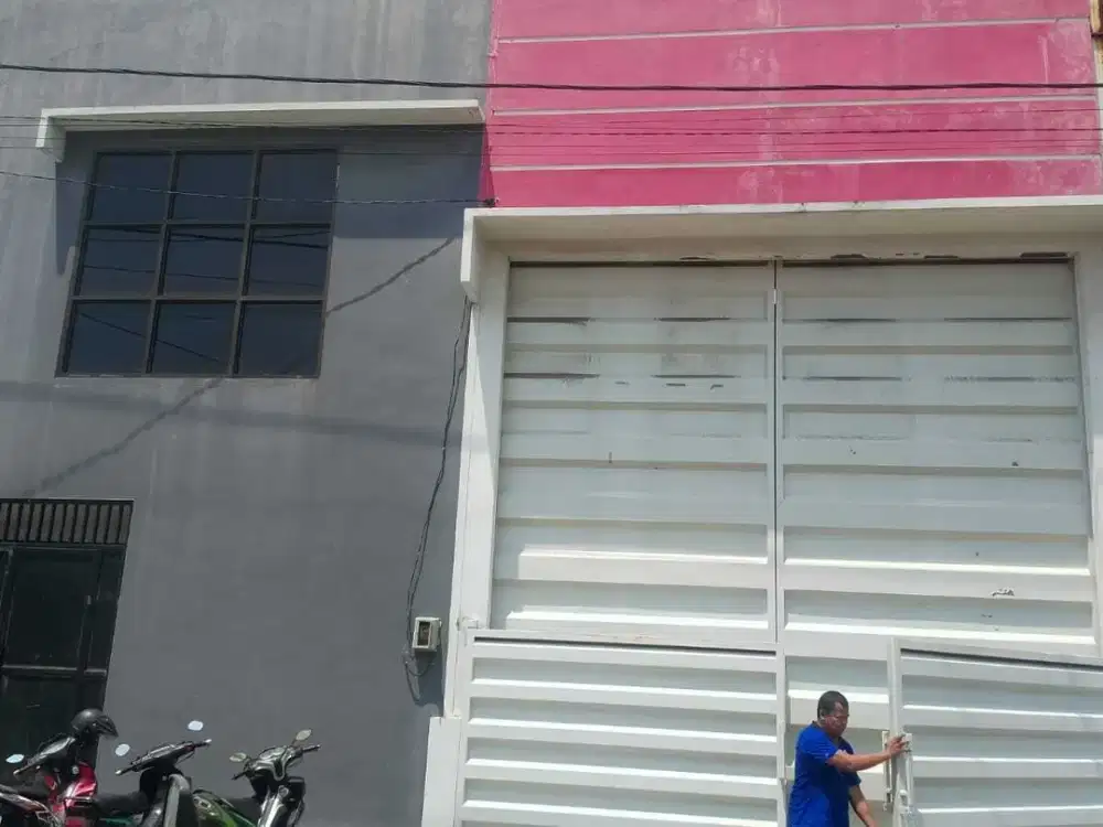 Dijual gudang tidak banjir Permata Jabon Gedangan tambak sumur 2Jejer