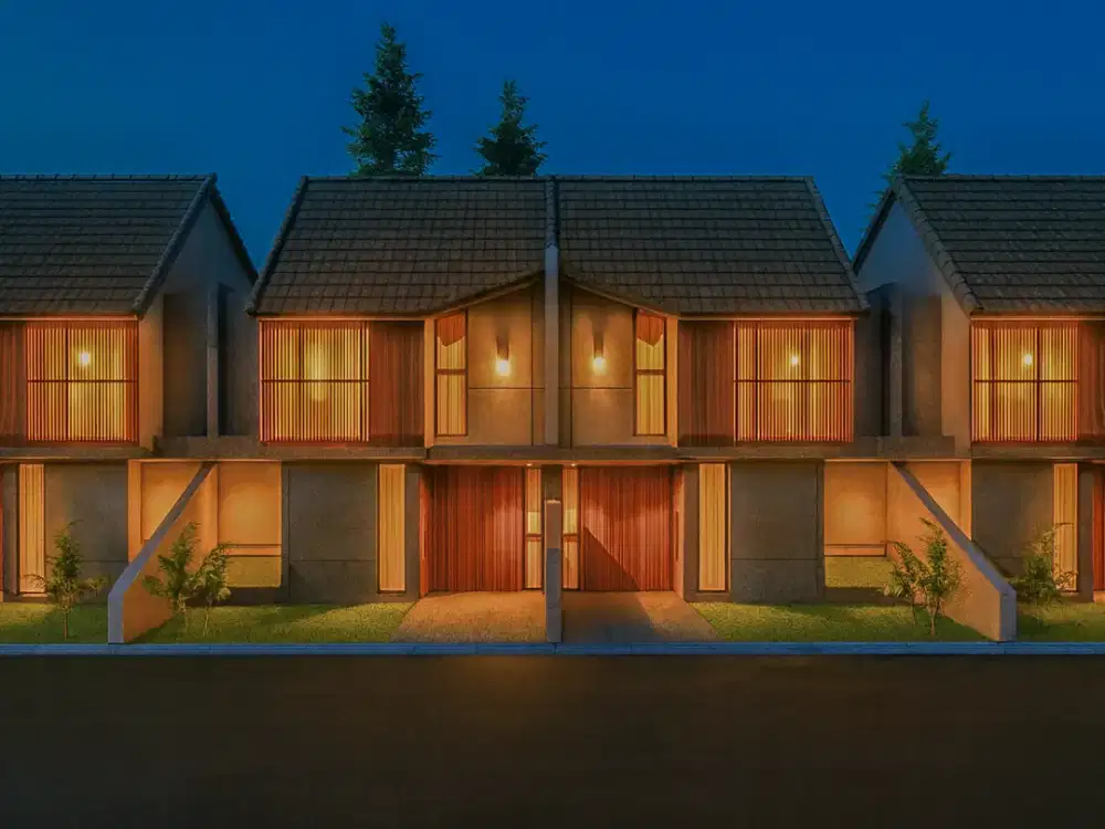 10 Menit Kampus UGM, Rumah Jogja Tropis 2 Lantai Terbaik