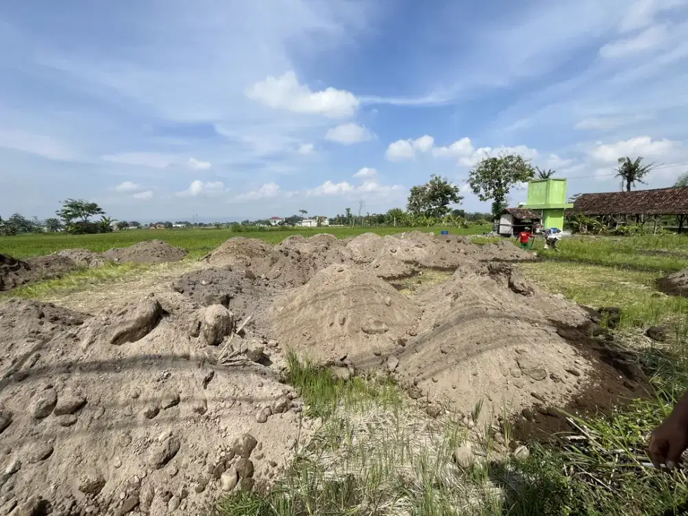 3 jt-an Tanah Murah Tepi Jalan Utama Purwomatani Sleman