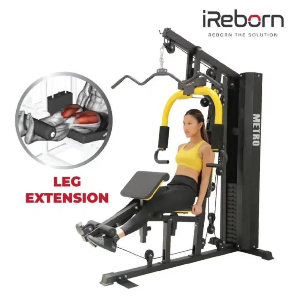 Alat Fitness Home Gym i-reborn 150Lbs