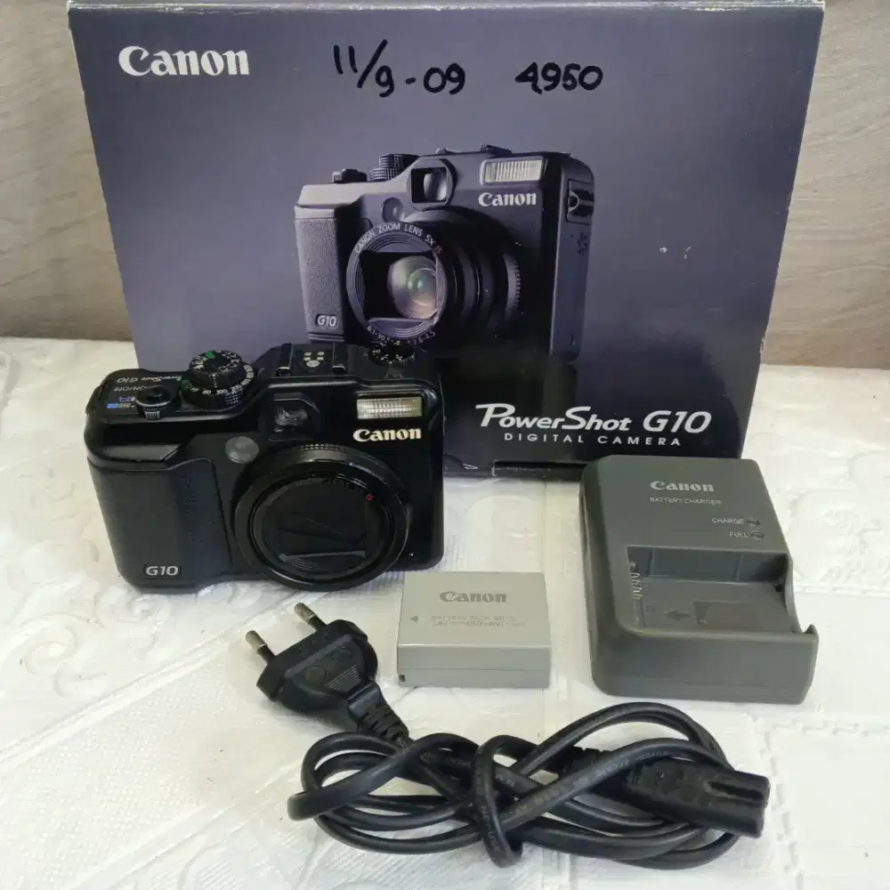 Kamera Pocket Digicam Premium Canon Powershot G10