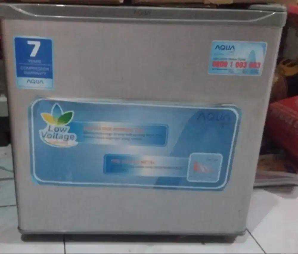 # ORIGINAL # freezer merk aqua sanyo