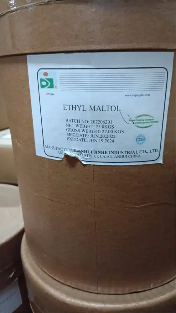 Ethyl Maltol Ex Anhui, RRT