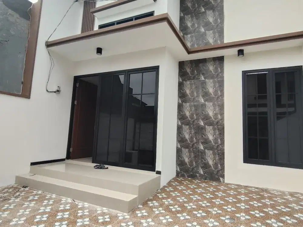 Rumah Baru 3 Kamar Row Jln 8 mtr di Perum Bumi Wonorejo Asri Rungkut