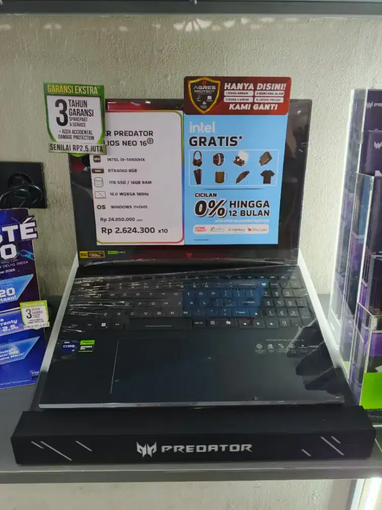 Kredit Laptop Acer Predator Helios Neo 16|Mulai 2,6Jutaan/Bulan