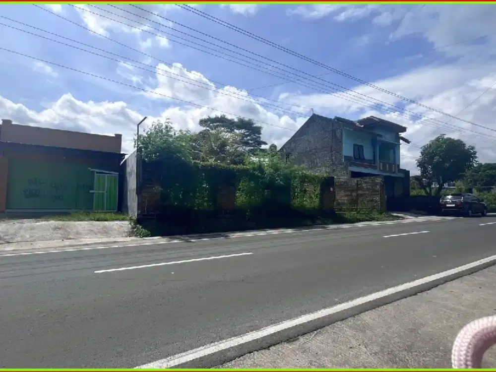 Tanah Dekat SMPN 4 Kalasan, Harga Terbaik di Jl. Raya LPMP