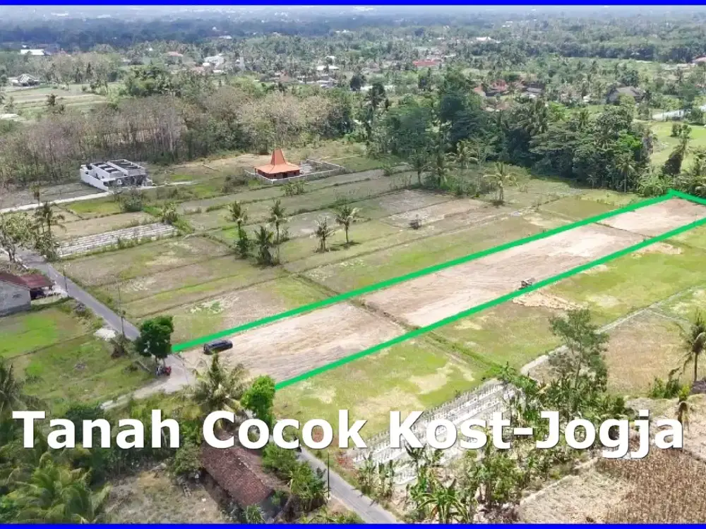 Tanah Siap Bangun Dekat Kampus UII, SHM