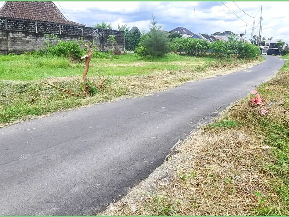 Tanah Dekat Kampus UTY Legalitas SHM di Jl. Jambon