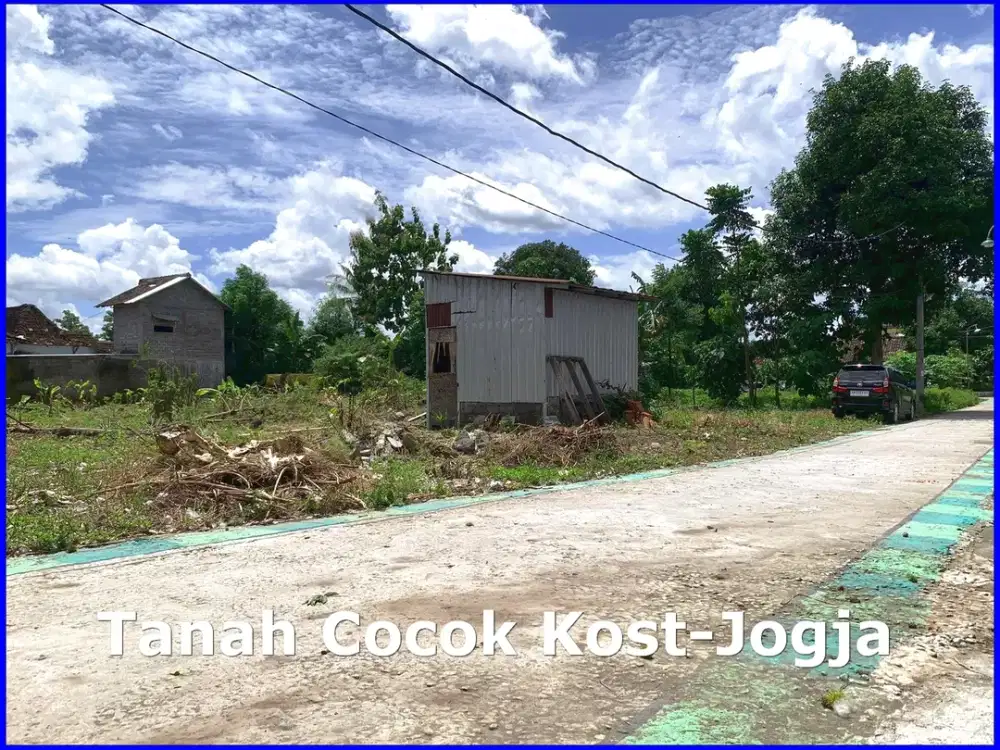 Tanah Dijual Jl. Tugu Semar Berbah Untuk Hunian