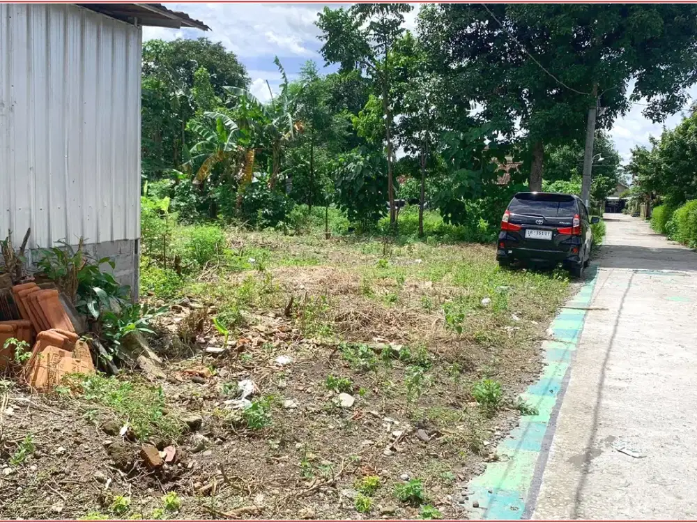 Tanah Siap Akad Notaris Dekat Kampus 2 UTY, Cocok untuk Hunian