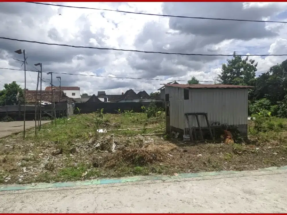 Dijual Tanah SHM Dekat Kampus 2 UTY dan Jl. Mushola Berbah