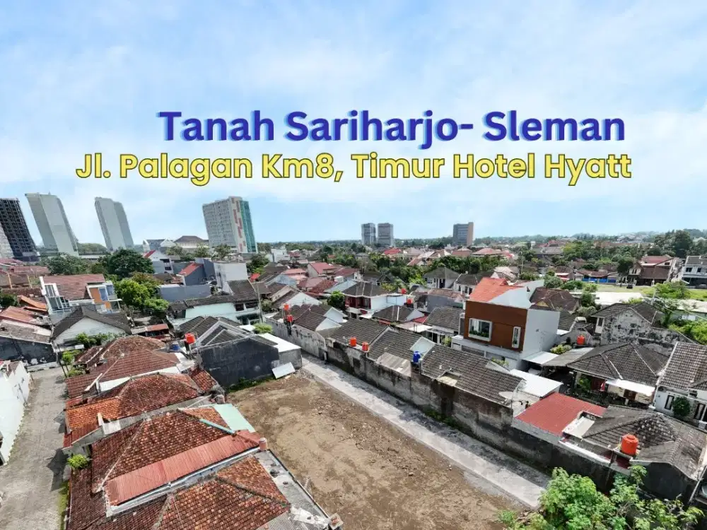 Tanah Sariharjo, 3 Menit Hyatt Hotel Palagan