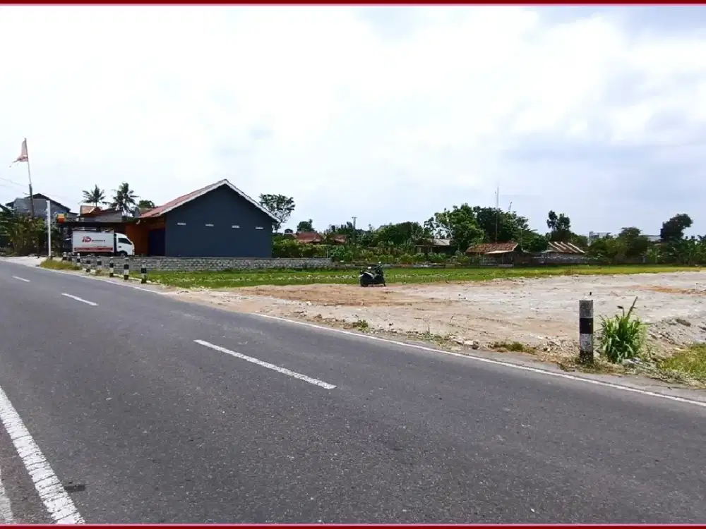 Dekat Kampus UNJANI, Tanah untuk Kost di Godean