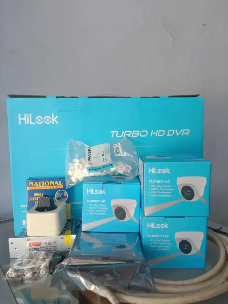 Paket 3camera cctv analog (2mp)+ pasang
