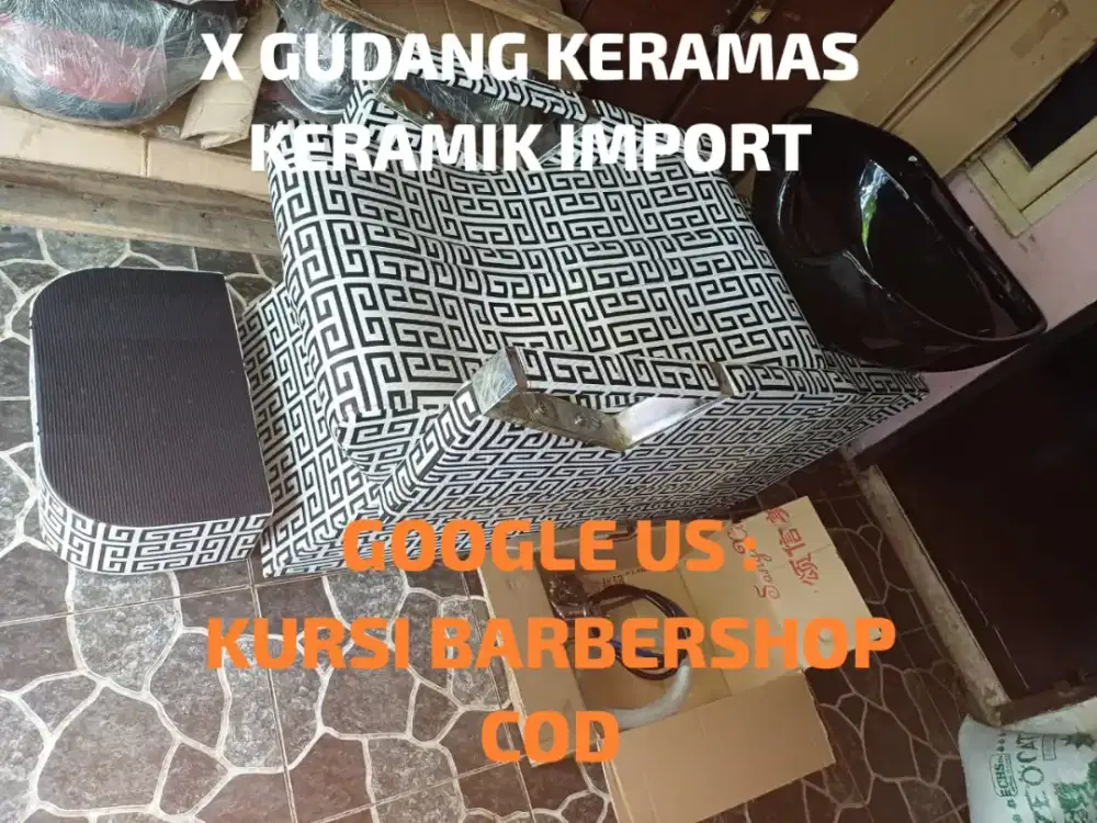 Washbak keramas keramik barbershop barber salon ex gudang