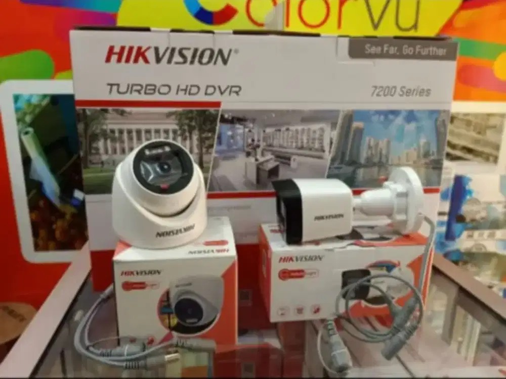 Paket 2 camera Hikvision 2mp+pasanga
