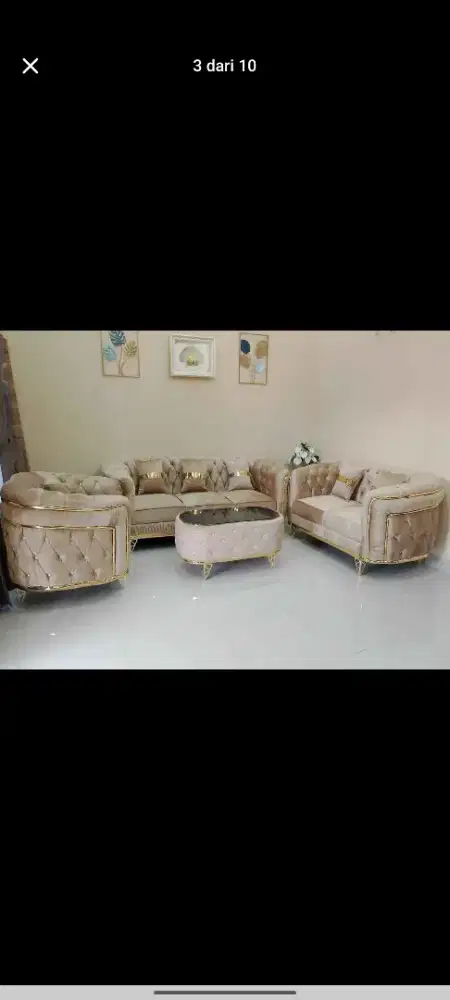 Sofa Turki Lamborghini Sultan Mewah...