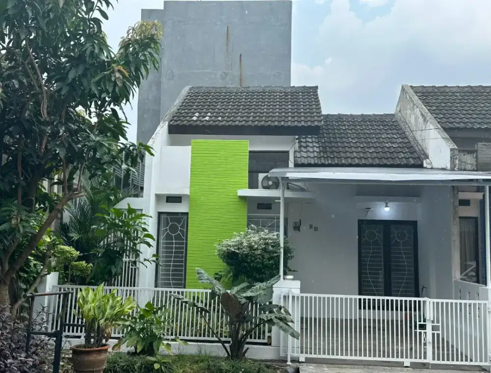 Rumah minimalis posisi pojok