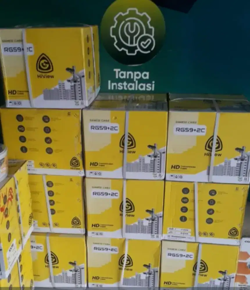 Kabel cctv hiview rg59 1 rol