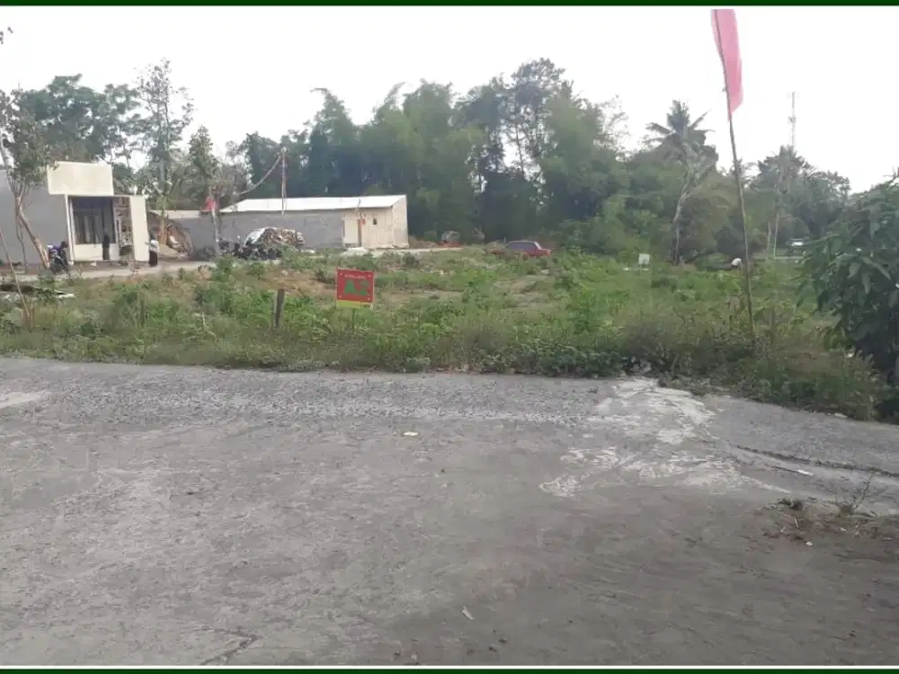 Tanah Murah di Jl. Purbaya Daerah Mlati, Siap Akad Notaris