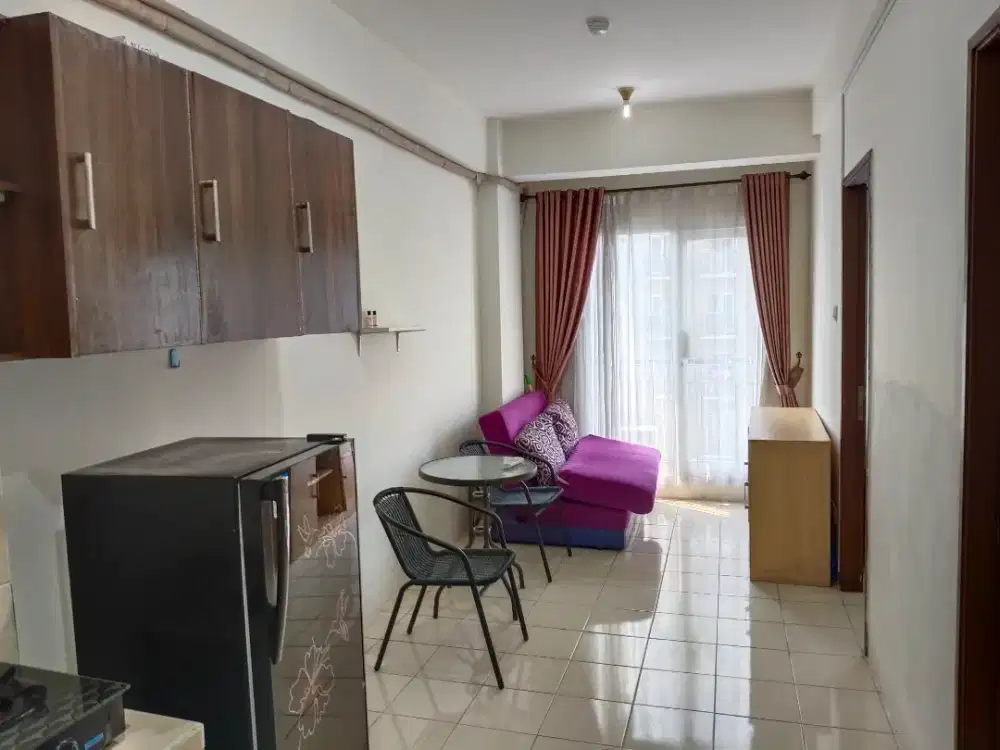 Disewakan Apartemen Puri Park View Tower A 2BR lt 15 hadap taman/utara