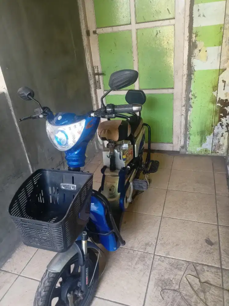 Sepeda listrik Indobike 500 WATT no BATERAI