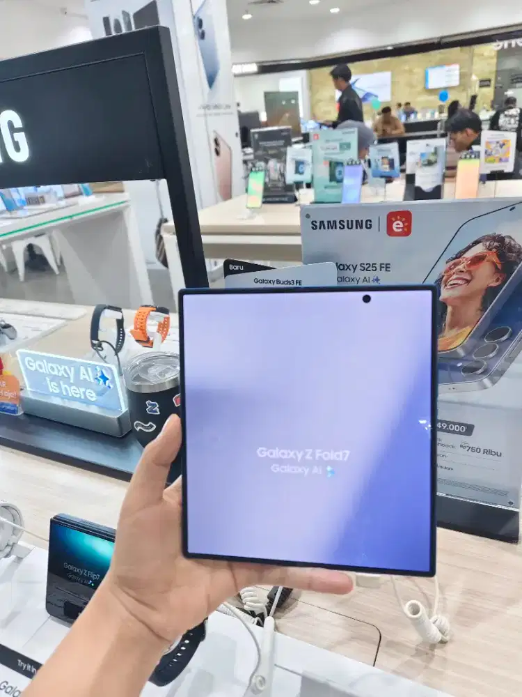 Samsung Galaxy Z Fold 7 Original New Free TV. Cicilan ringan tanpa DP