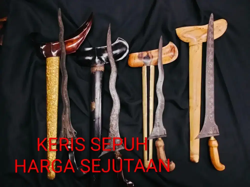 Keris Sepuh Original Tua Kuno Lawas